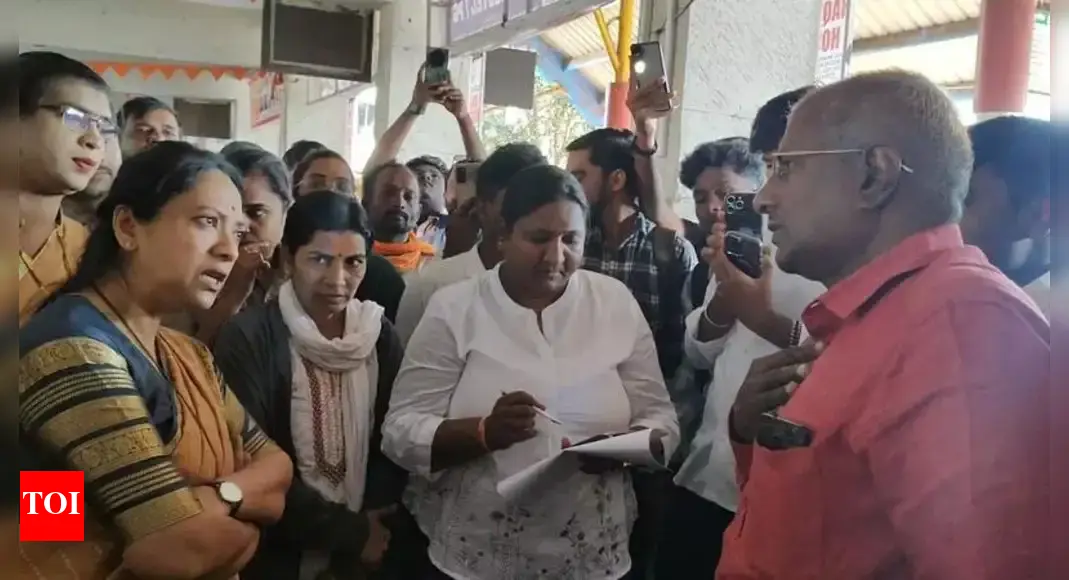 SWC chairperson decries sorry state of Bidar bus stand